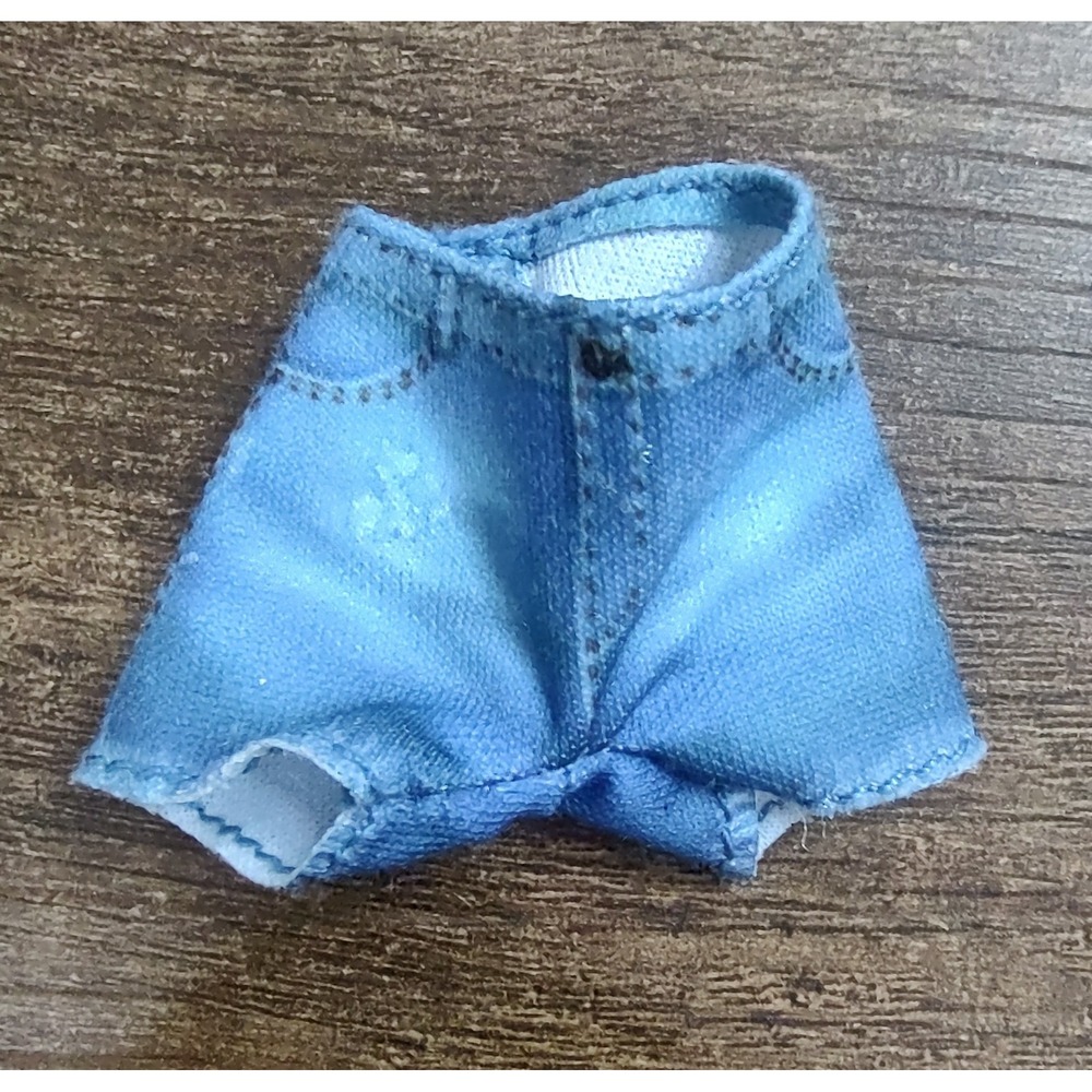 Barbie Fashion Doll Light Blue Shorts Mattel Booty Shorts Z8